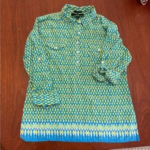 C. Wonder Green and Yellow Blouse